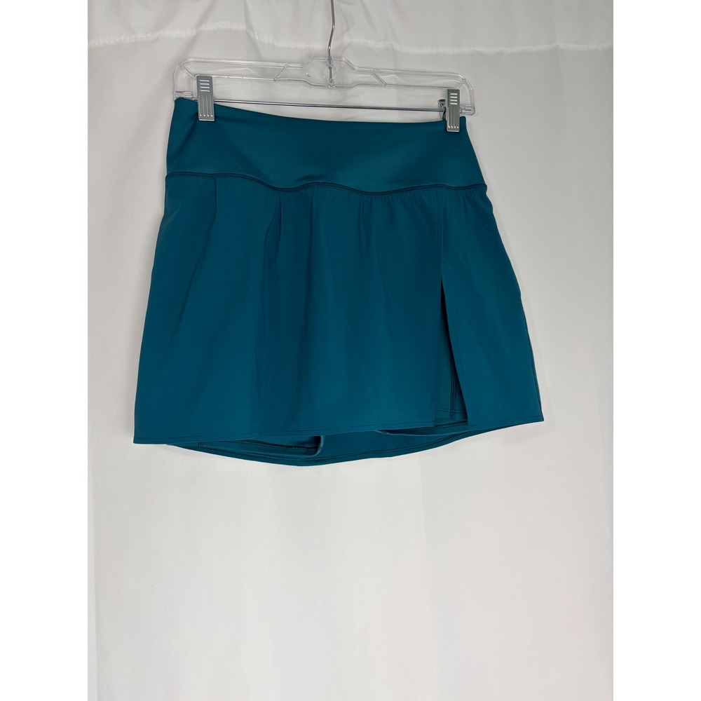 The North Face Womens Arque Skirt Teal Blue Active Skort Size M Running Gorpcore
